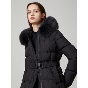 [쥬크]슬림핏 벨티드 구스 패딩 (Z234PSG186)