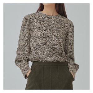 [미쏘][미쏘]레오파드 퍼프 블라우스(MIWBLAV19G).