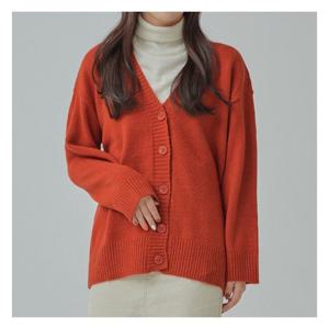 [미쏘][미쏘]오버핏 V넥 하프기장 가디건(MIWCKAT30T).