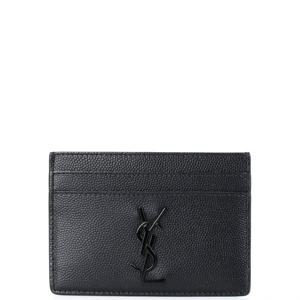 생로랑 5CC 모노그랩 카드 지갑 13 블랙 485631 BTY0U 1000
