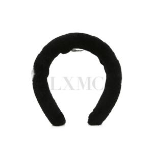 샤넬 헤어밴드 시어링 밍크 머리띠 AA8510 블랙