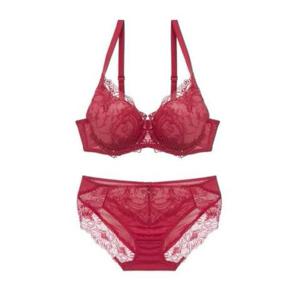 [비비안]  BR938A BP938A 가격인하 꾸뛰르 핫핑크 튤자수 브라 레이스팬티 세트