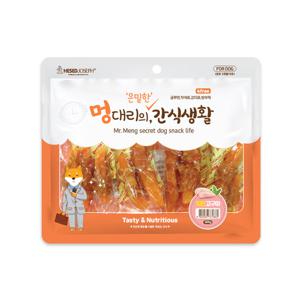 멍대리 강아지 간식 대용량 져키 사사미 300g - 치킨고구마