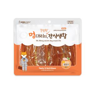멍대리 강아지 간식 대용량 져키 사사미 300g - 치킨슬라이스