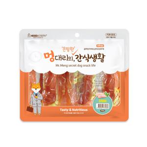 멍대리 강아지 간식 대용량 져키 사사미 300g - 닭갈비