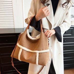 [S]무스탕 파우치 숄더백 크로스 토트 가방_20587_KB