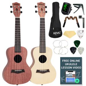 케나즈 KU11C 입문용 콘서트 우쿨렐레 온라인강좌 풀세트