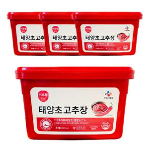 [이츠웰] 태양초 고추장 1박스 (3kg X 4개입)