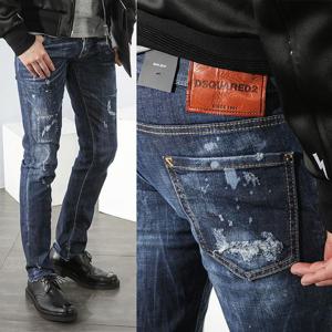 디퀘 스티치포인트 워싱진_슬림핏/74LB0102