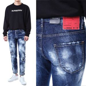 디스퀘어드 네임택 패치 스노우 진청진/71LB0913