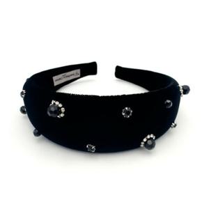 장폴클라리쎄 (JP Clarisse) 벨벳 크리스탈 헤어밴드 JC023HB