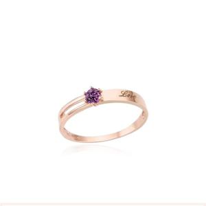 [GB] 하프 라인 탄생석 14K GOLD 반지 LRT20002T