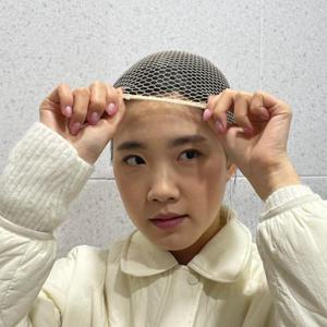 통가발 머리고정 가발망 스킨