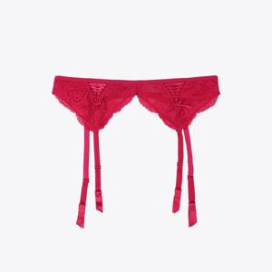 [섹시쿠키]섹시 코르셋 X-mas 레드 레이스 가터 SCWPZA04