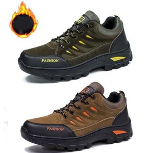 방한등산화 남성 2색 기모 안감 발편한 방한 등산화 STC-6801 편