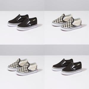 [VANS] 반스 남녀공용 토들러 코어클래식 Slip-on 슬립온 VN000EX8BLK VN000EX8BWW
