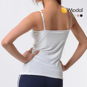 GW 모달 브라캡내장 끈나시 런닝나시 이너브라탑 요기복