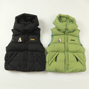 [지프키즈]키즈 밴드넥 다운 베스트  KO4JPU621