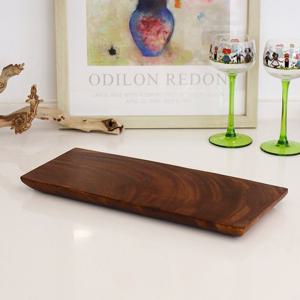 [박씨상방] 나무 도마 플레이팅 접시 33센티