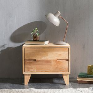 셀레스타 헤이 500 고무나무 원목 서랍 협탁