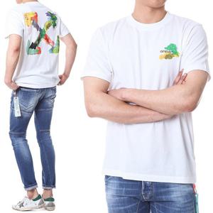 오프화이트 페인팅애로우 티셔츠/23JER004 0184