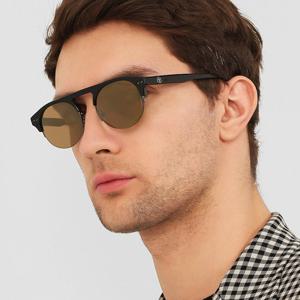 몽클레어 선글라스 ML0071 01L 블랙 뿔테 명품 반미러