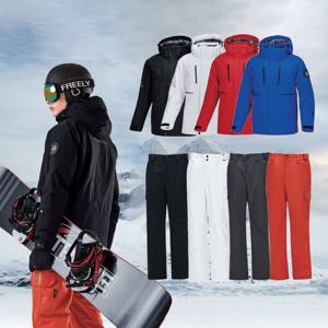 푸조 남성 여성 스키복 스노보드복 점퍼 자켓+바지 세트 835911