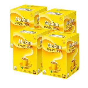 [동서식품]맥심 모카골드 마일드 210T x4개입 총840T