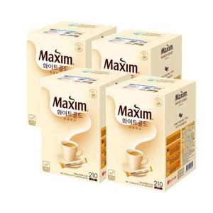 [동서식품] 맥심 화이트골드 210T x4개입 총840T