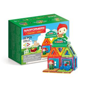 [짐보리플레이앤뮤직]맥포머스 타운 마트 세트