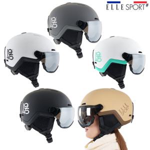 [엘르스포츠] 이모션 스키 스노우보드 바이저헬멧 고글일체형