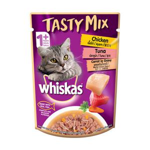 위스카스 테이스티믹스 닭고기 참치와 당근 70gX5개