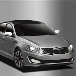 사이드미러가니쉬 K5 사이드미러 몰딩 2pcs LED사이드미러용 차