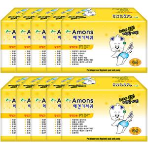 아몬스 암컷용 애견 기저귀 중형 100매 1BOX