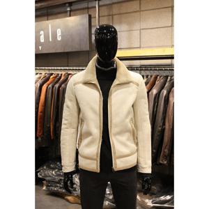 [빠니깔레][빠니깔레] 크림베이지 슬림 인조무스탕 m-ncjp59iv (