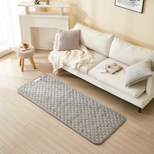 [캠핑덕] EMF 탄소 카본 전기매트 전기장판 라인패턴 소형70x180