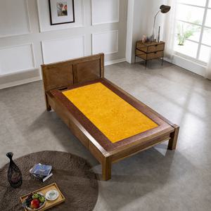 [흙침대]구들장건강 모던S 서랍형 싱글 황토흙 온열침대