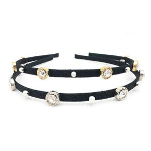 장폴클라리쎄 (JP Clarisse) 심플 크리스탈 헤어밴드 JC004HB