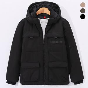 [후앙스] 유틸리티 헤비 후드 패딩 점퍼 BBPD1214