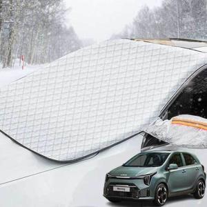 더뉴모닝 성에방지 앞유리커버 자동차 앞유리 덮개