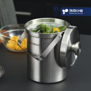 키친아트 베니 올스텐304 음식물쓰레기통 3L