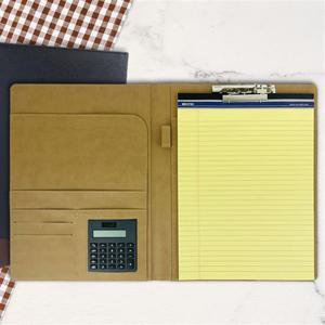 아인텍 가죽 클립바인더