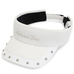 마크앤로나 골프 바이저 모자 MLF 3A FC10 WHITE (남여공용)