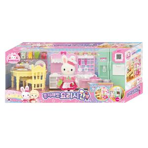 귀염뽀짝 콩지래빗 요리시간