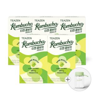 티젠 콤부차 샤인머스캣 10스틱 X 5박스 (보틀 포함)