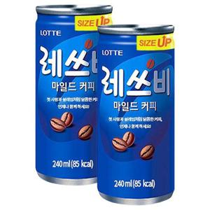 롯데 레쓰비 마일드 240ml x  30캔