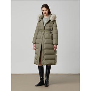 [쥬크]폭스퍼 후드벨티드롱 구스다운Z324PSG187