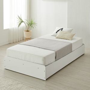 에보니아 모노 평상형 침대 프레임 수퍼싱글 SS 수납형 표준20T