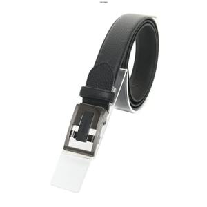 TE4SMBTAB106TBK  신상 브로이어 블루 남성 소가죽 블랙 자동 벨트(선물추천)