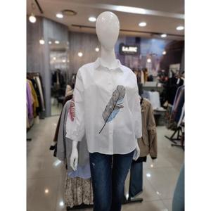 르니앤맥코이 세이브존05 깃털 자수 셔츠 MK10BL001